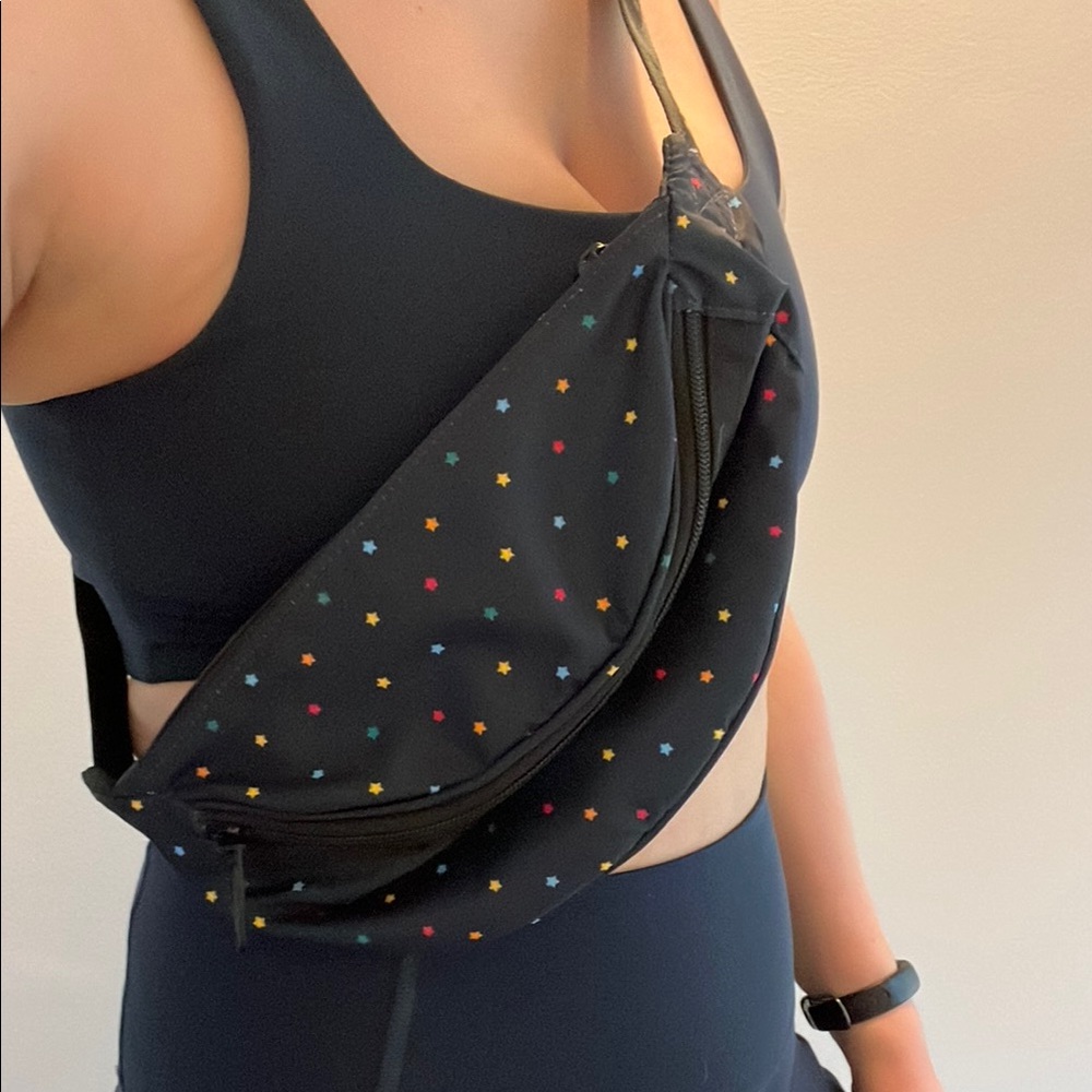 LeSportsac Navy Star Pattern Bag